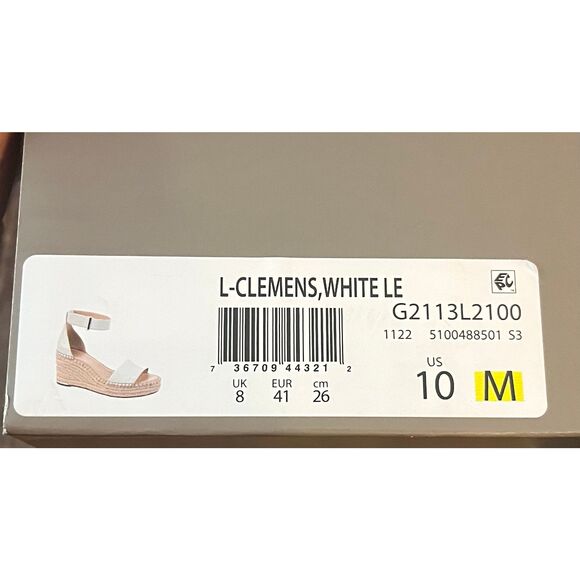 Franco Sarto Womens Clemens Jute Wrapped Espadrille Wedge Heel Sandals -10 - Picture 7 of 8